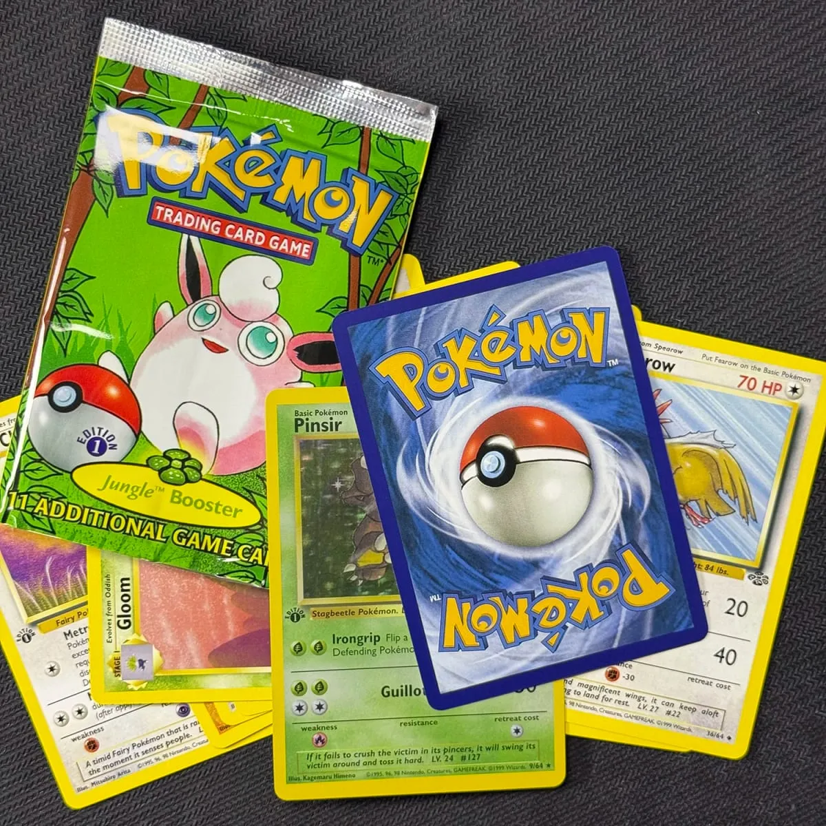 11Cards/Pack PTCG Booster Packs Proxy Card Jungle/Fossil/Base Set Charizard Blastoise Venusaur PKM Board Game collectible Cards — image 4