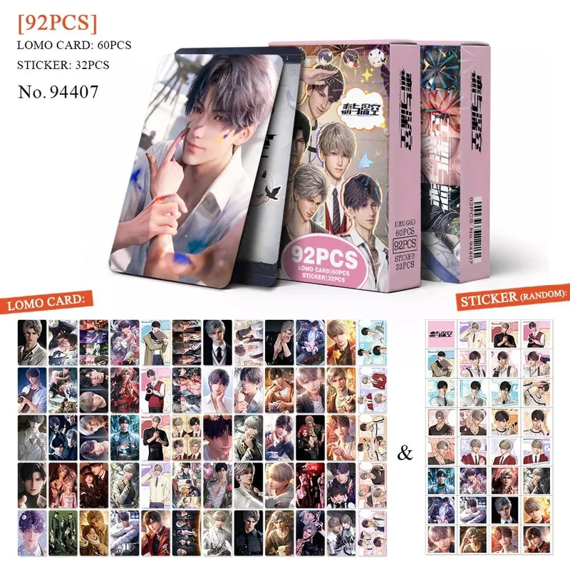 Anime Attack on Titan‌ Lomo Card Pohlednice Hračka Haikyuu Lékárnické deníky Honkai Star Rail Collection Karty s nálepkami Dárek