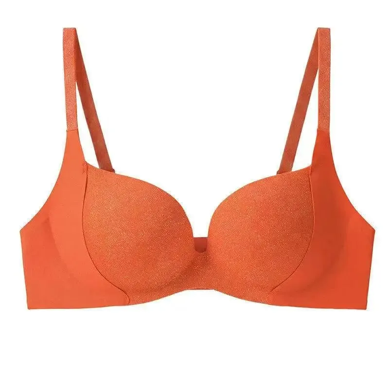 Sexy Rhinetone Push up Bra for Women with Adjustable Shoulder Straps Seamless Lifting Anti-sagging Lingerie — image 10