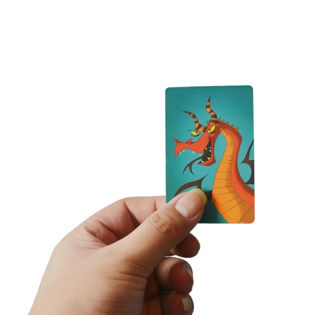 "Sleeping Beauty" Russian Version Fast-Paced Party Card Game Suitable for Families and Teenagers - Interactive Tabletop Board Game Durable Paper Material Ideal as a Holiday Gift (Colors May Vary Slightly)