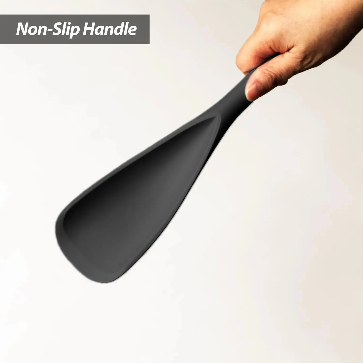 All-in-one silicone duckbill spatula heat-resistant cooking spoon salad server ice scoop and multi-functional spatula