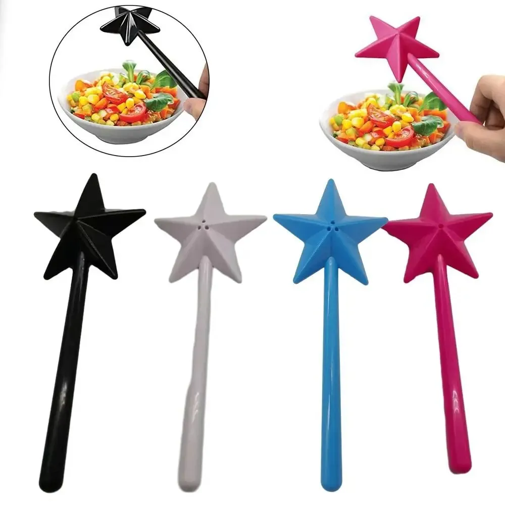 Přenosné třepačky na pepř Doplňovací zásobník na koření Magical Star Wand Sada kořenících šejkrů Kuchyňské a jídelní potřeby na grilování