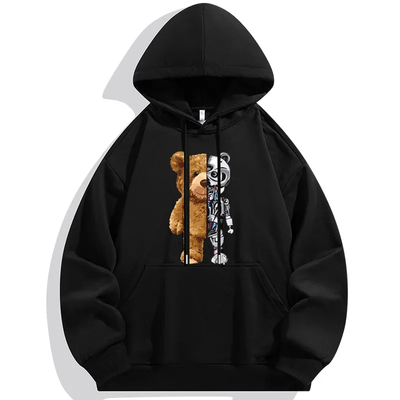 Plus Size Men Hoodies Sweatshirt Autumn Winter Long Sleeve Pullover 5XL 6XL 7XL 90-180kg Cotton Sport Tops Big Size Men Clothing