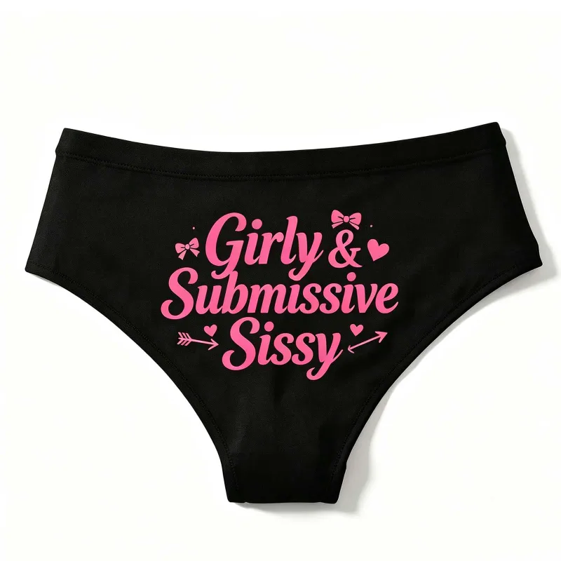 Femboy Sissy Queen Of Spades Cuckold Gay BBC Cotton Underwear Lingeries For Women Girl Briefs Female Underwear Ladies Underpants