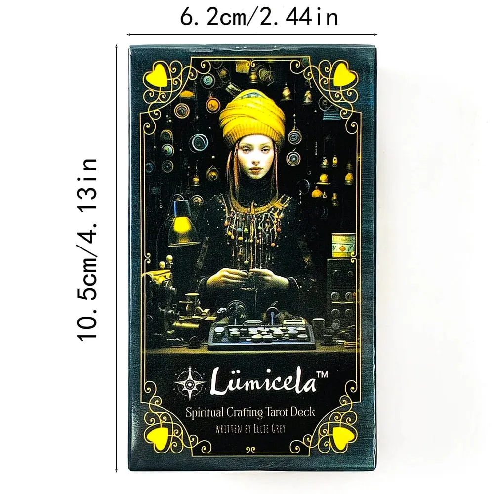 Lümicela Spiritual Crafting Tarot Cards Fate Fortune Telling Divination Board Game Leisure Entertainment Party Tarot Card Game