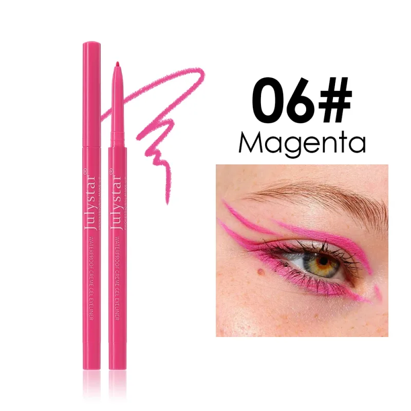 1PC White Matte Eyeliner Gel Pen Long Lasting Waterproof Eye Liner Pencil Quick-drying Non-smudge Eye Makeup for Women Cosmetics — image 17