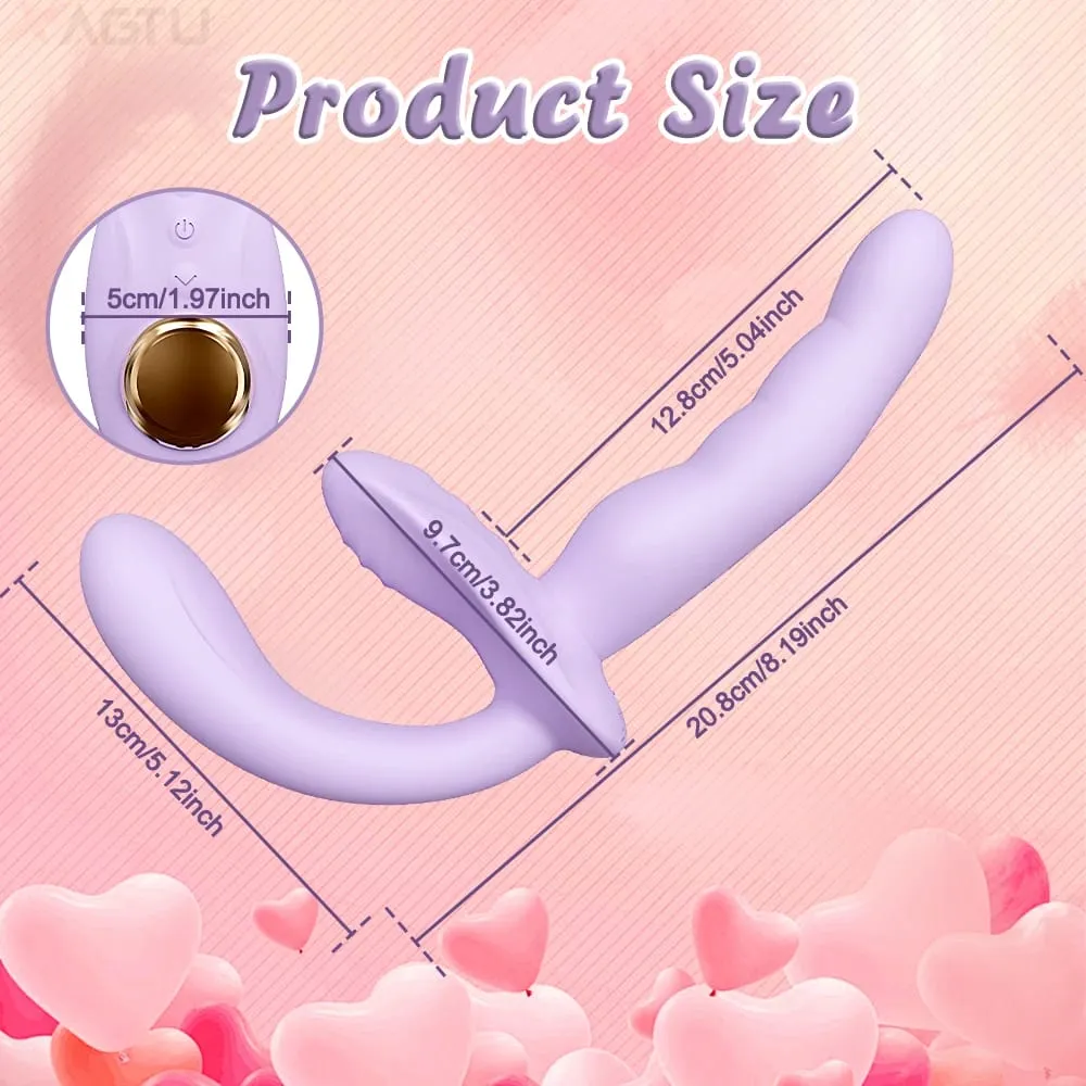 Vibrador de doble punta con Control por aplicación para mujer, consolador de punto G, pene, Vagina extraíble, vibrador, Juguetes sexuales para adultos para parejas de lesbianas