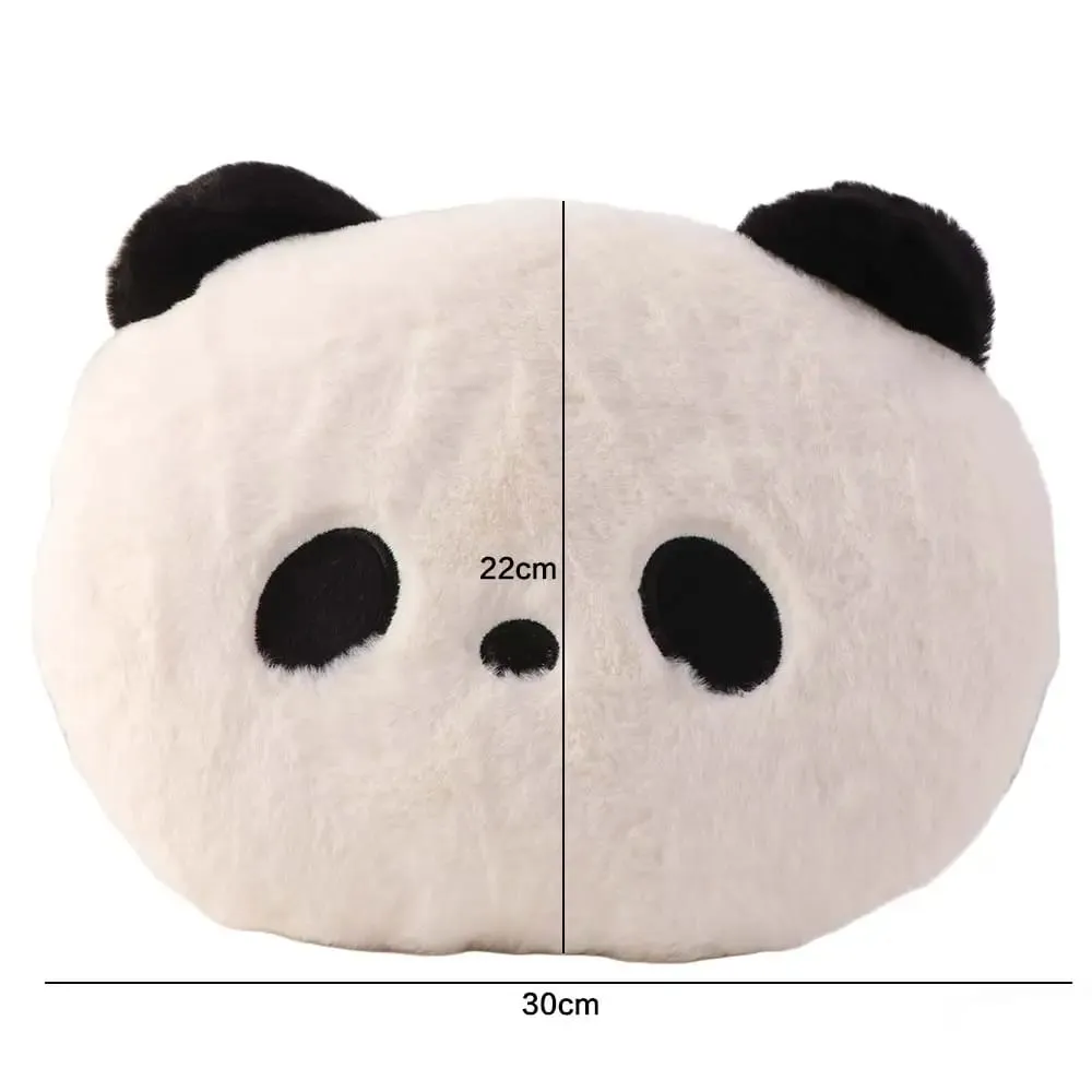 Stuffed Animal Panda Cushion Bedroom Sofa Kawaii Stuffed Panda Pillow 30cm Home Decoration Panda Throw Pillows