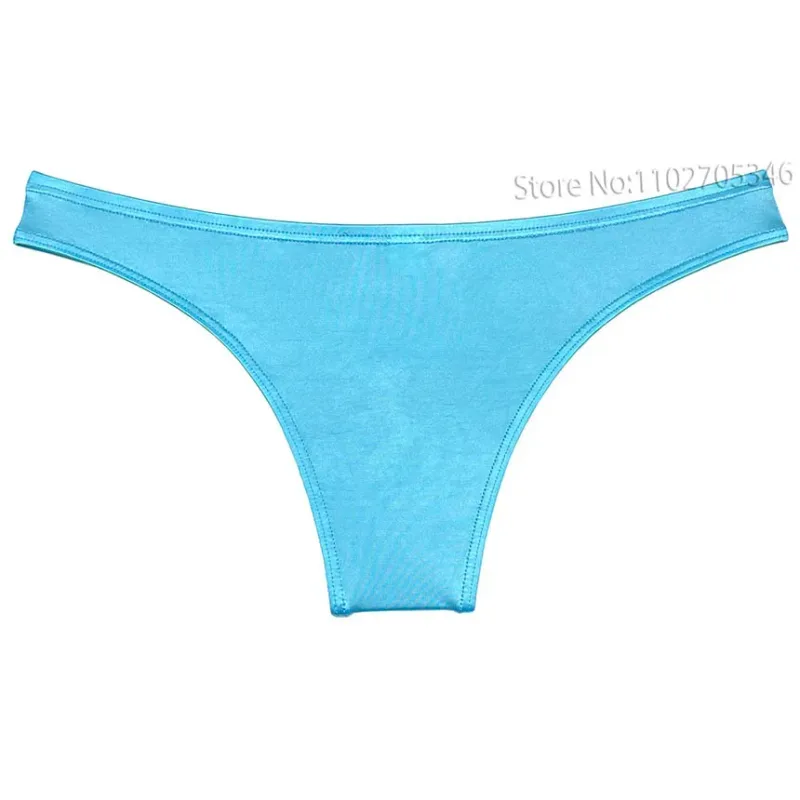 Silky Smooth Bikini Briefs Men's Enhance Pouch Micro Underwear Slip Sexy Beach Briefs Breathable Sissy Panties Pool