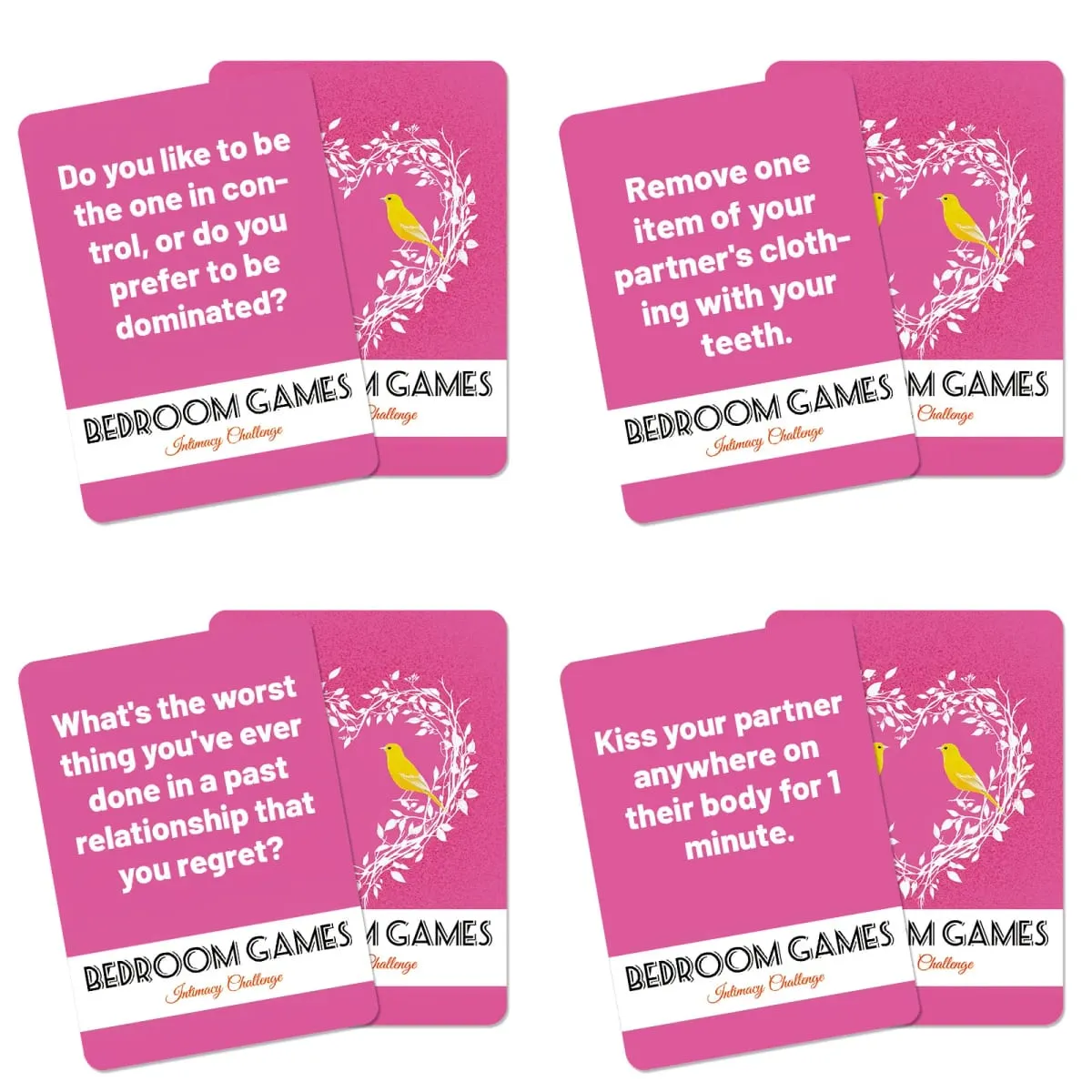 50Pcs Couple Interactive Game Cards Couple Night Dating Games Adult Flirty Truth Or Dare Cards For Husband Wife Party Fun — image 4