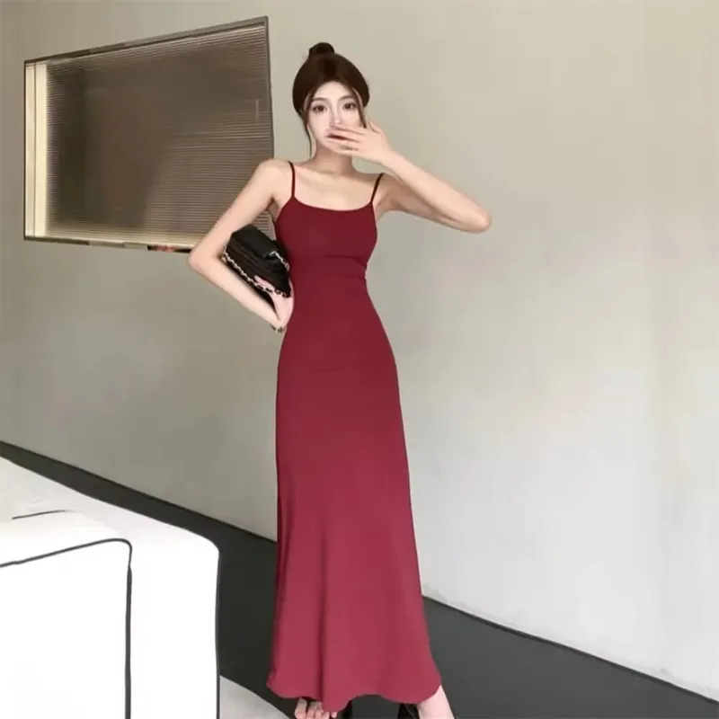 2026 Summer Sweetheart Neck Dress Women Sleeveless Backless Mini Dress Pure and Sexy Tight-Fit Party Dress with High Waist