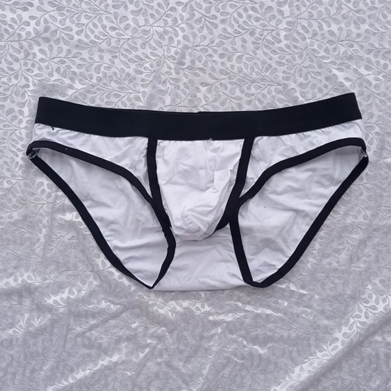 Gloednieuwe herenslips slipje ondergoed katoenmix elastische lage taille man M ~ 2XL zakje rekbare zomer alle seizoenen — image 2
