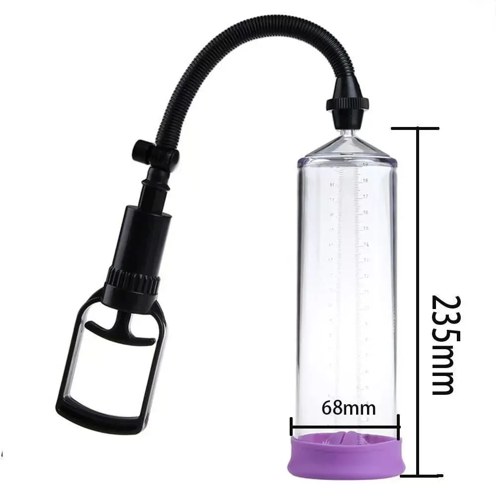 Sleeve Cylinder Flask Part Accessories for Penis Pump Replacement for Dick Extender Stretcher Vacuum Pumps Adult Sex Toys Men