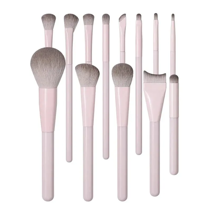 13Pcs Soft Fluffy Makeup Brush Set Ideal for Makeup Beginners Works for Foundation Blush & Eyeshadow for Flawless Makeup Look