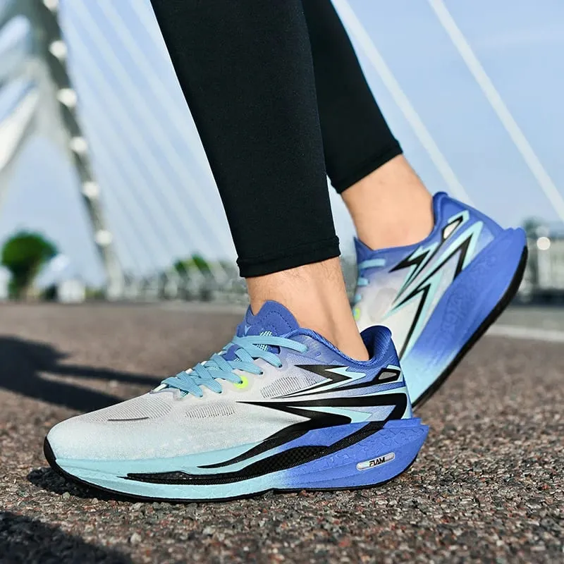 Men Running Shoes Nonskid Sneakers Board Marathon Athletic Sports Breathable Speciality Women's Comfortable Carbon Lightweight