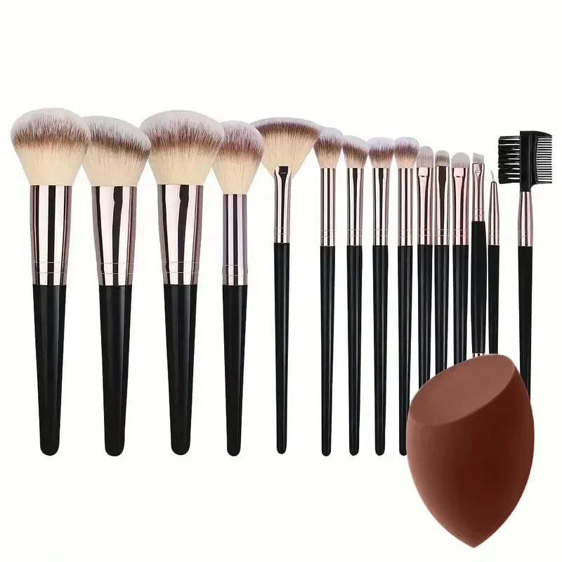 Professional 3-20PCS Makeup Brushes Set Soft Fluffy Foundation Eyeshadow Concealer Blending Kabuki Women Beauty Tool