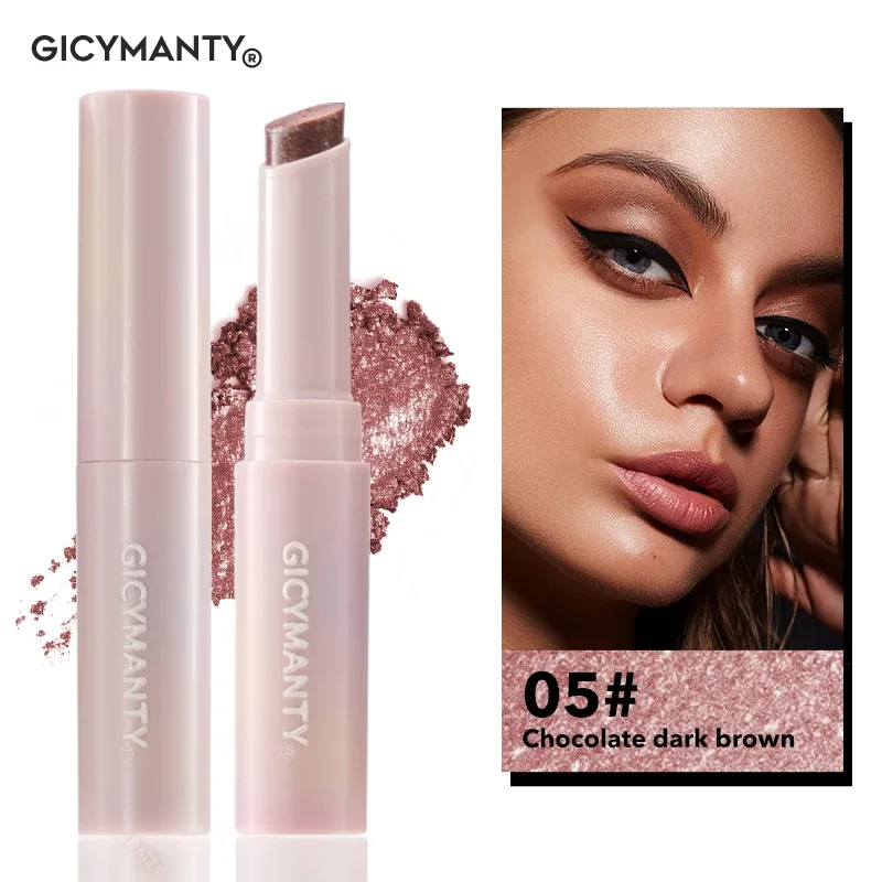 Jelly Eyeshadow Stick Holographic Pearl Shimmer and Delicate Glitter for Eye Brightening — image 9