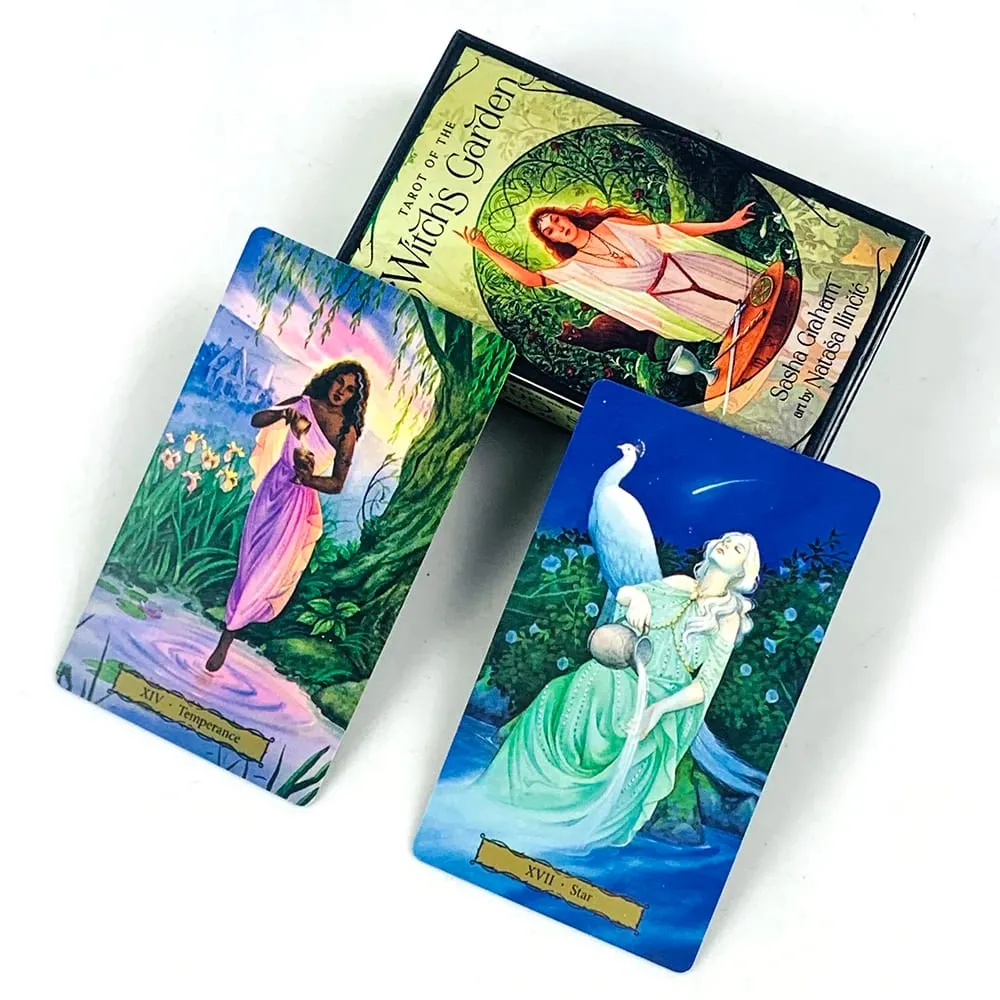 Tarot of the Witch's Garden 78 Cards English Version Divination Meditation Board Games Cards Game for Beginners & Collector — image 2