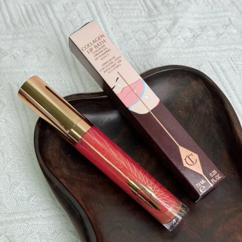Charlotte Tilbury New Pillow Talk Big Lip Plumpgasm Lip Cheat Collagen Lip Bath CT Lipliner Makeup Lipstick Lipstick Moisturize Lip Gloss