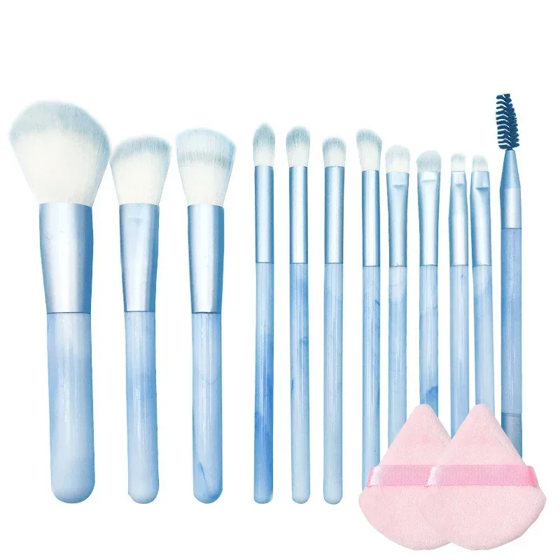 12pcs Professional Makeup Brush Set Premium Synthetic Foundation Concealer Powder Eyeshadow Blush Brushes Hygienic Beauty Tools — image 10