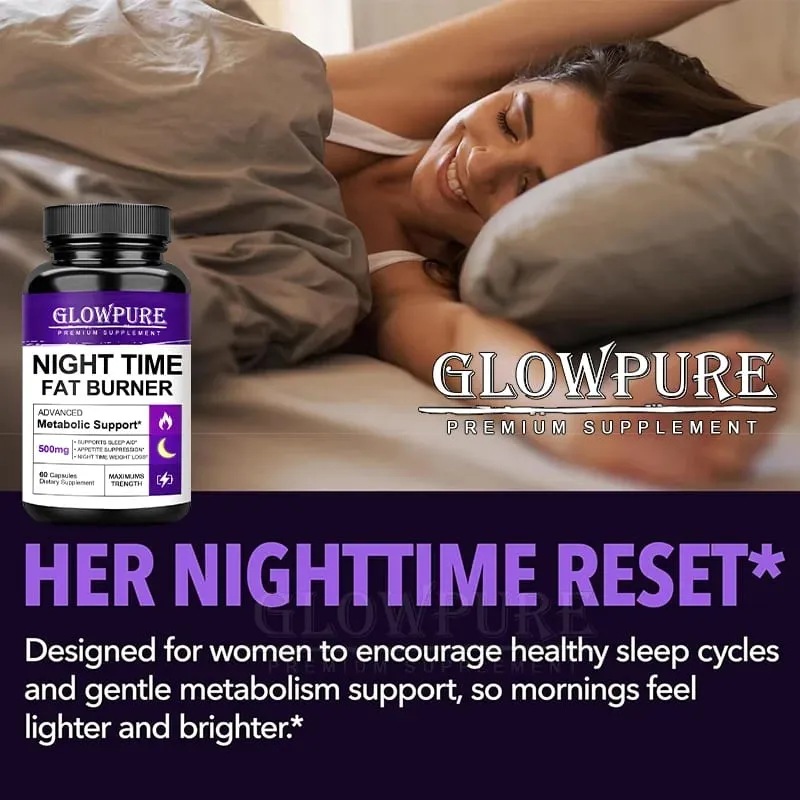 Night Time BodyBuilding Capsule - Supports Appetite Suppressant Metabolism Supplement