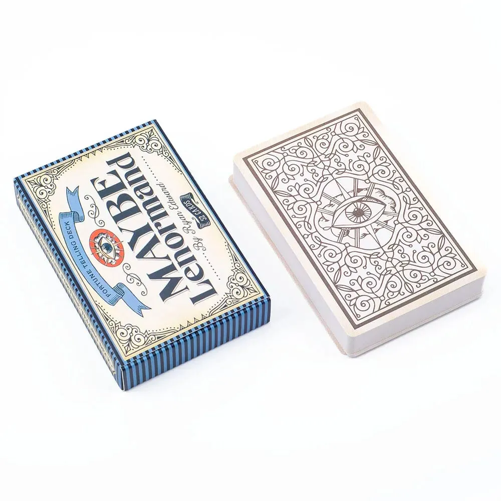 Vielleicht Lenormand 52 Karten Deck 9,7*6,3 CM Englisch Visionen Für Anfänger Divination Edition Deck Brett Spielen — image 3