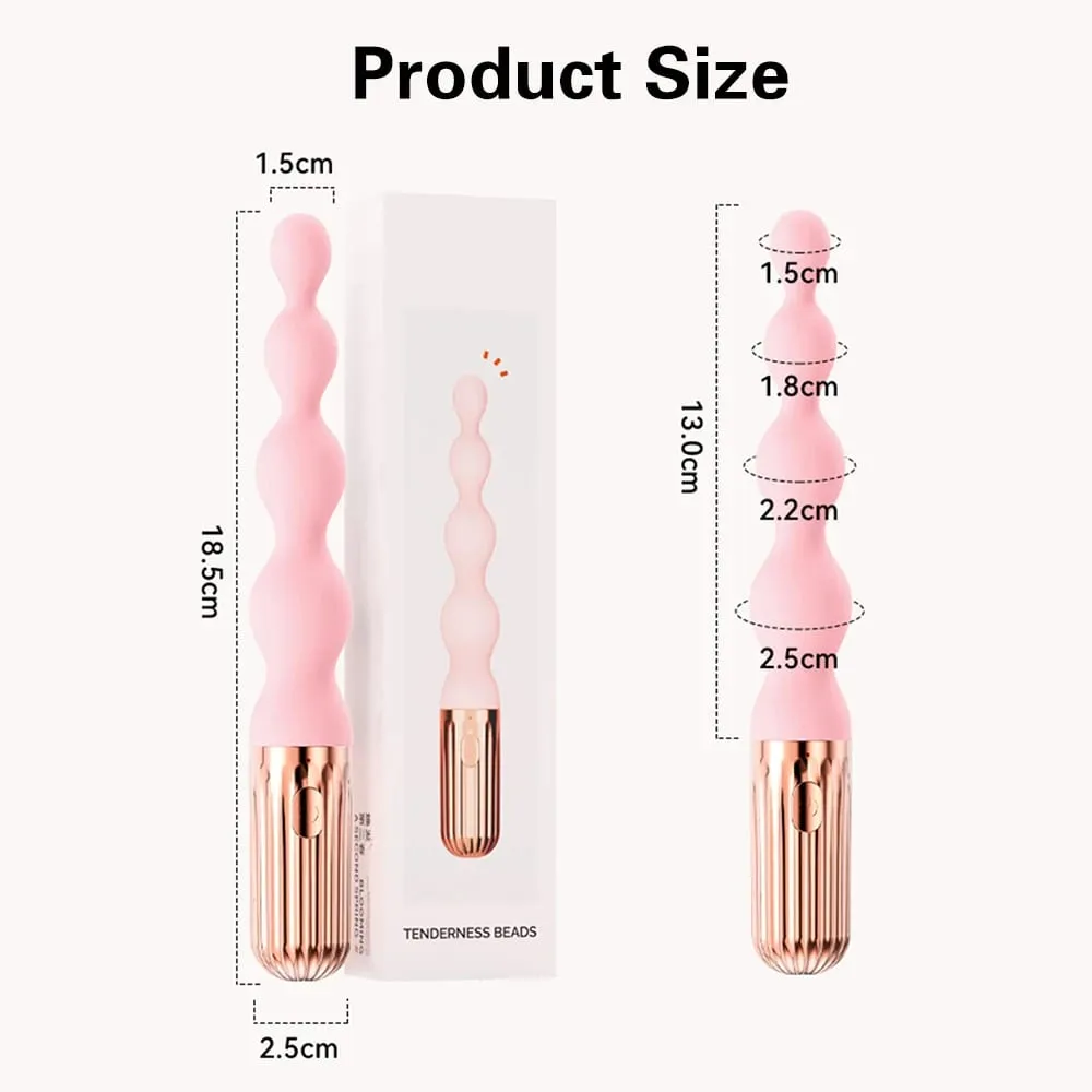 Anal Bead Vibrator For Women Vagina Clitoris Stimulator Vibrating Butt Plugs Male Prostate Massager Anus Sex Toy Couple Sex Toy