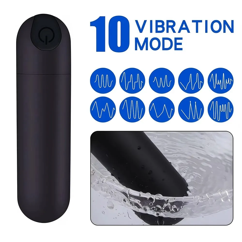 Powerful Mini Bullet Vibrator for Women G Spot Masturbation Clitoral Stimulator Vaginal Massager Erotic Sex Toys for Adult