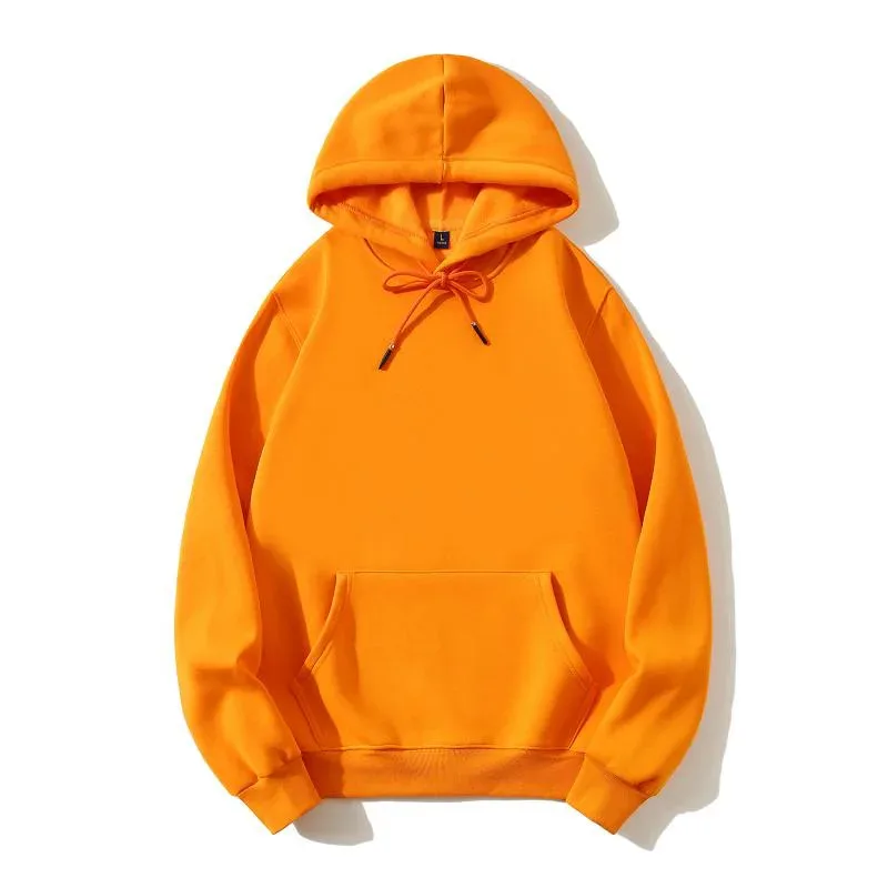 Hoodie Cetak Mode Kualitas Tinggi Logo Kustom Grup Pribadi Merek Bordir Pria dan Wanita Tebal 100% Katun Pulover Bulu — image 14