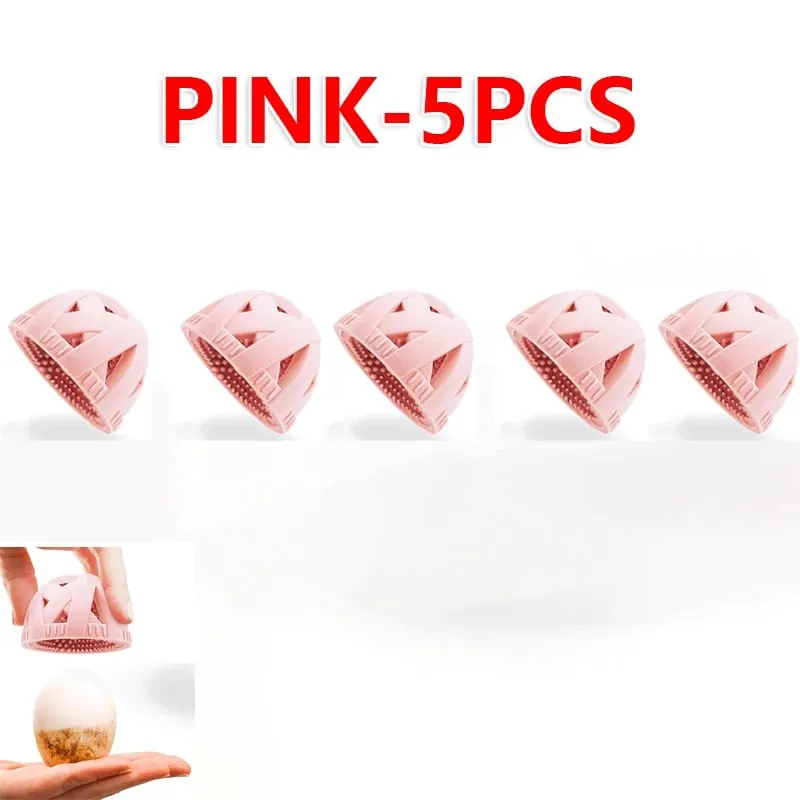 Silikonový kartáč na mytí vajíček Specialized Egg Cleaner Tool Flexibilní myčka potravinářské kvality pro použití v kuchyni z farmářských čerstvých vajec
