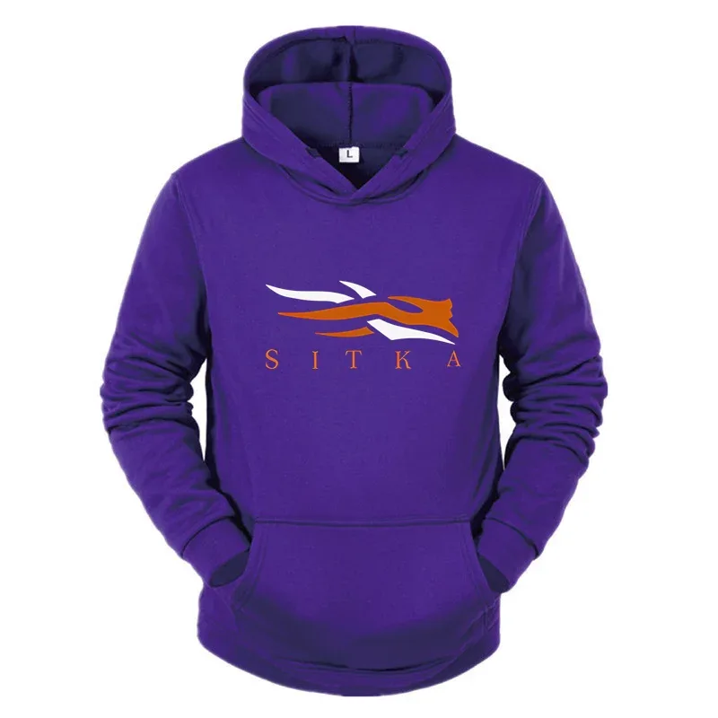 2026 New SITKA Letter Printed Fashion Men's Street Harajuku Y2K Autumn/Winter Hoodie Hip Hop Warm Sports and Leisure Clothing — image 10