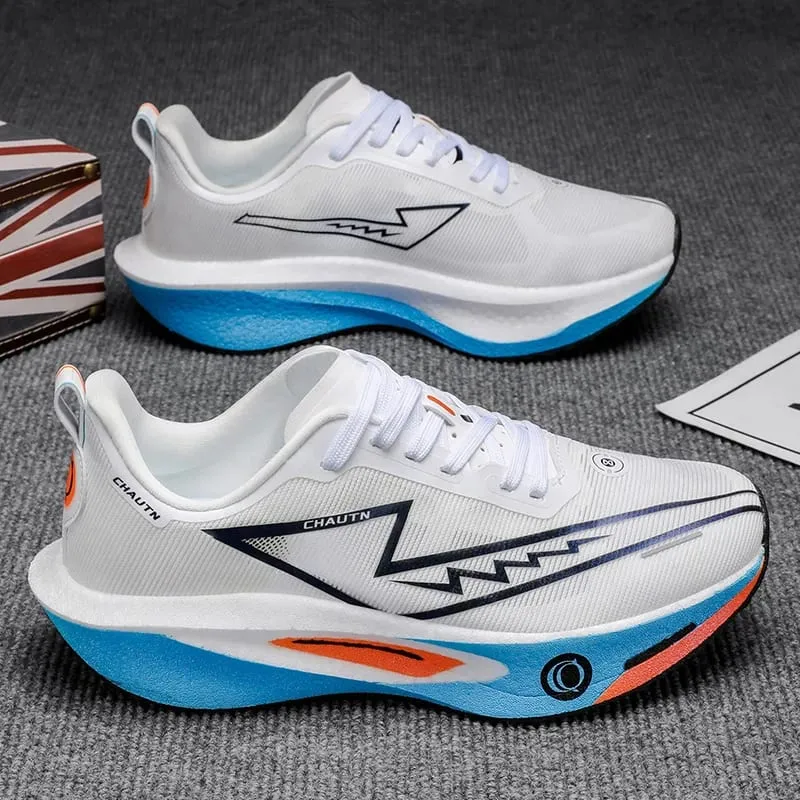 Men Running Shoes Carbon Board Speciality Marathon Athletic Nonskid Sneakers Sports Breathable Lightweight Women's Comfortable