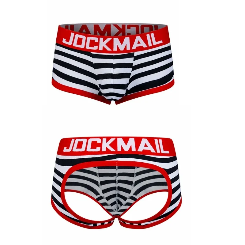 Mens Underwear Jockstrap Boxer Trunks Gay Penis Pouch Cueca Boxer Calzoncillos Hombre Man Boxer Shorts Sleepwear Gay Panties — image 34