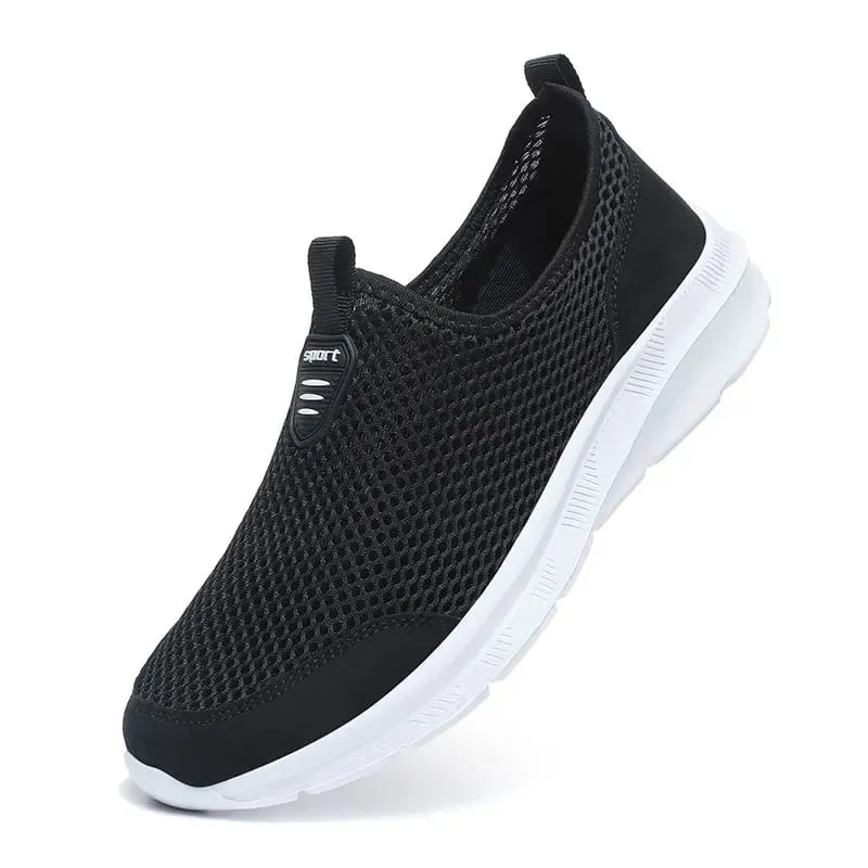 Men's Sneakers Breathable Mesh Men Casual Shoes Outdoor Non-Slip Big Size Loafers Walking Lightweight Male Tennis shoes