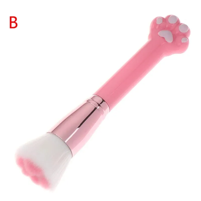 1Pc Cat Claw Girl Makeup Brush Eye Shadow Multi-Purpose Powder Brushes Portable Cosmetics Foundation Brush Make Up Tools
