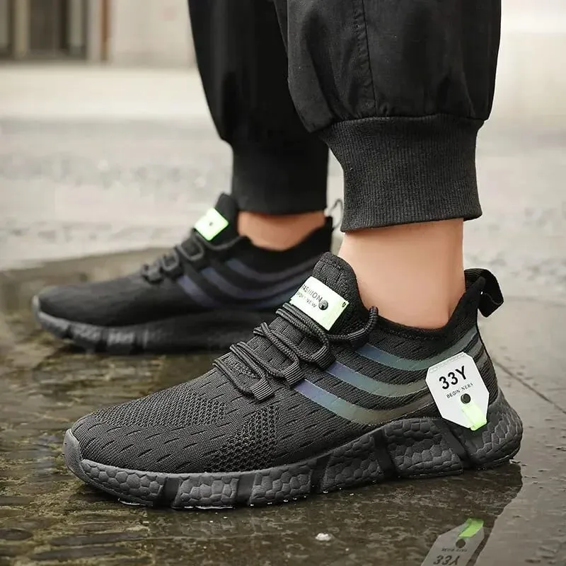 Men's Summer Mesh Sneakers - Lightweight and Breathable Running Shoes for Hot Weather Perfect for Sports and Casual Outfits