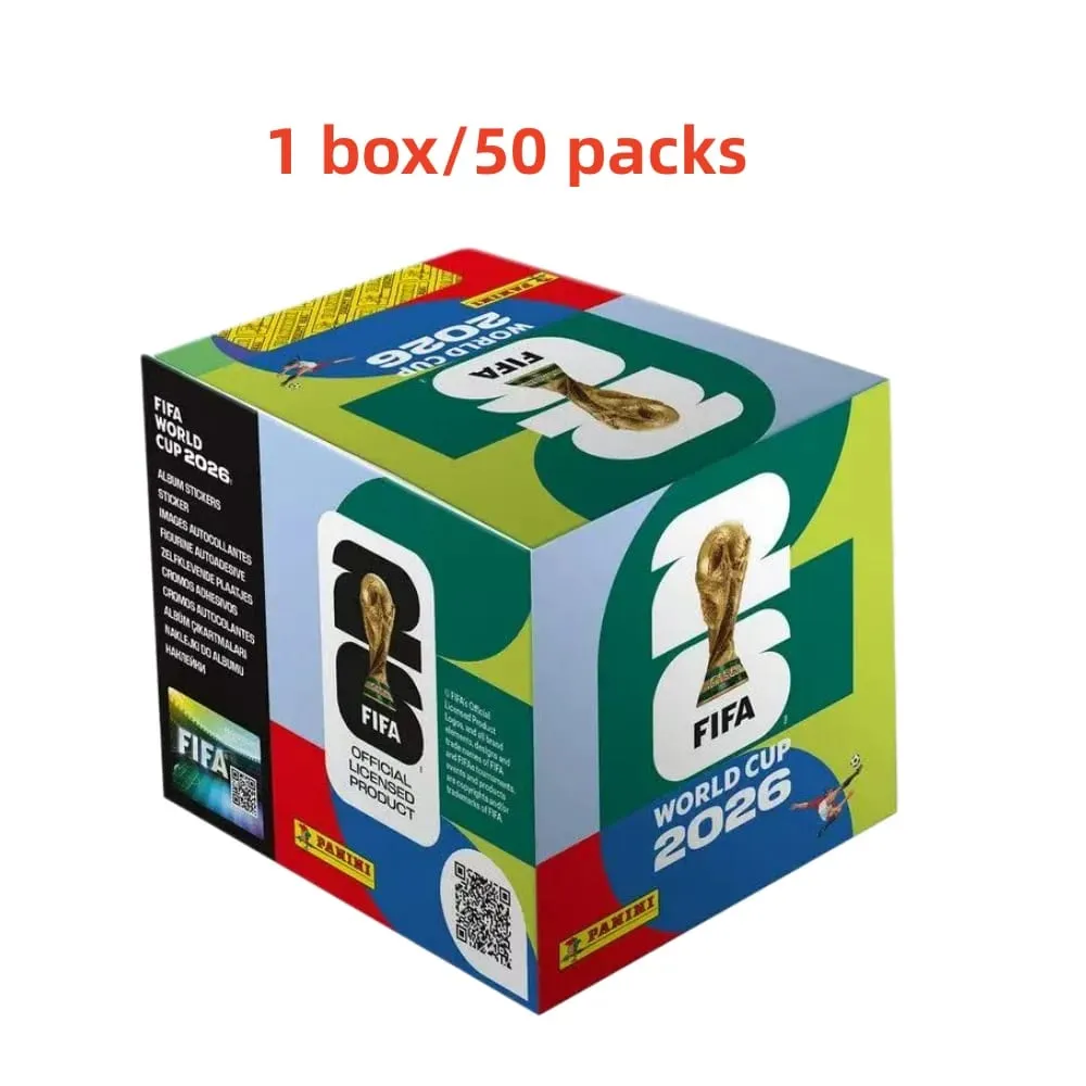 Hot Genuine Panini 2026 World Cup stickers random star players fun Card Games premium collectibles loved by football fans。