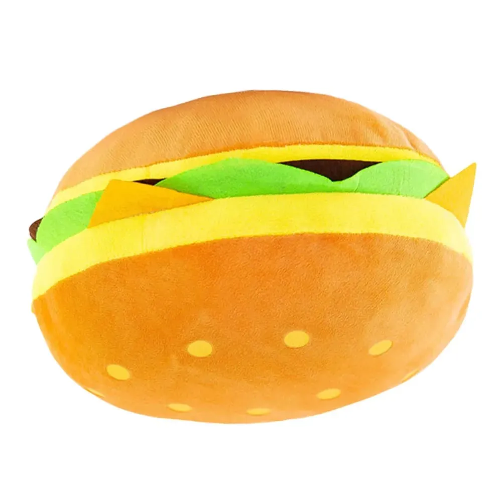 30Cm Hamburger Throw Pillow Creative Simulation Cushion for Sofa Bedroom Car Office Decorative Cushion Soft Comfortable Gift