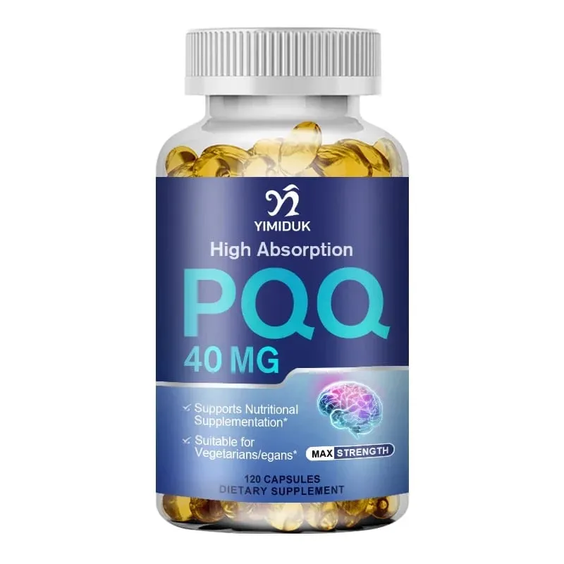 PQQ Capsules Supplement 40 mg - Mitochondrial Biogenesis & Metabolism - Supports Brain Heart Health & Cognitive Function — image 8
