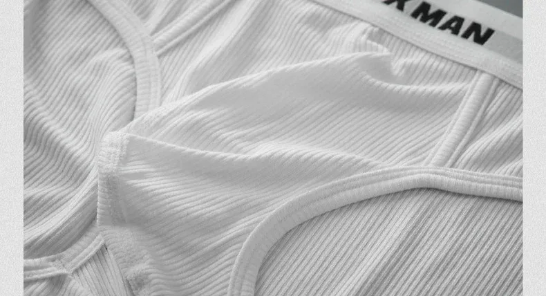 3Pack Summer Single Layer Mens Underwear Low Rise Briefs for Men Elastic Comfort Fit Underpanties Ropa Interior Hombre — image 14