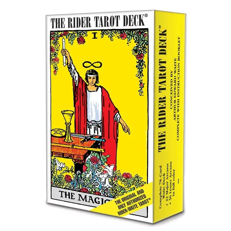 Authentic Rider-Waite Tarot Deck with English/Spanish Booklet for Beginners And Expert Card Reading — image 3