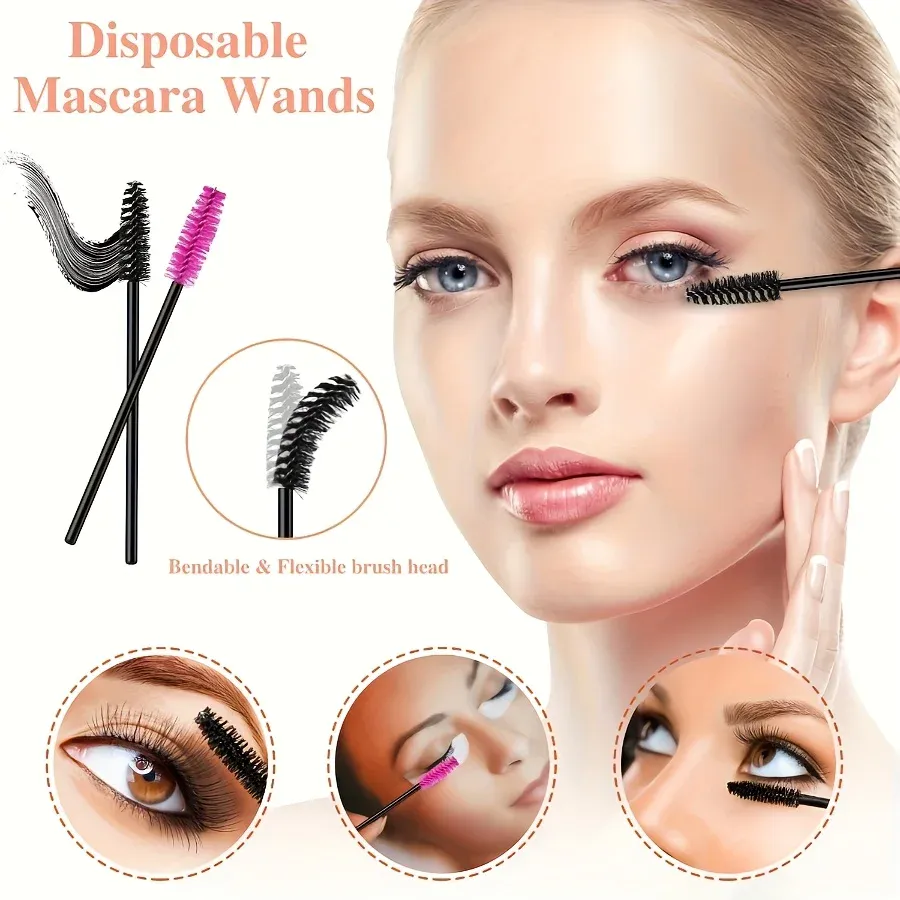 229PCS Makeup Brush Set - 100 Lash & 100 Lip Brushes with Storage Case All-in-One Kit for Beginners/Pros (Salon & Home Use)