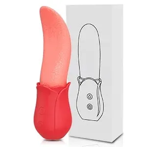 Automatic Big Tongue-like Licking‌ Vibrator Real Mouth Oral G-Spot Clitoral Sexual Toy Suction Long Tongue Sex Toy Box for Women