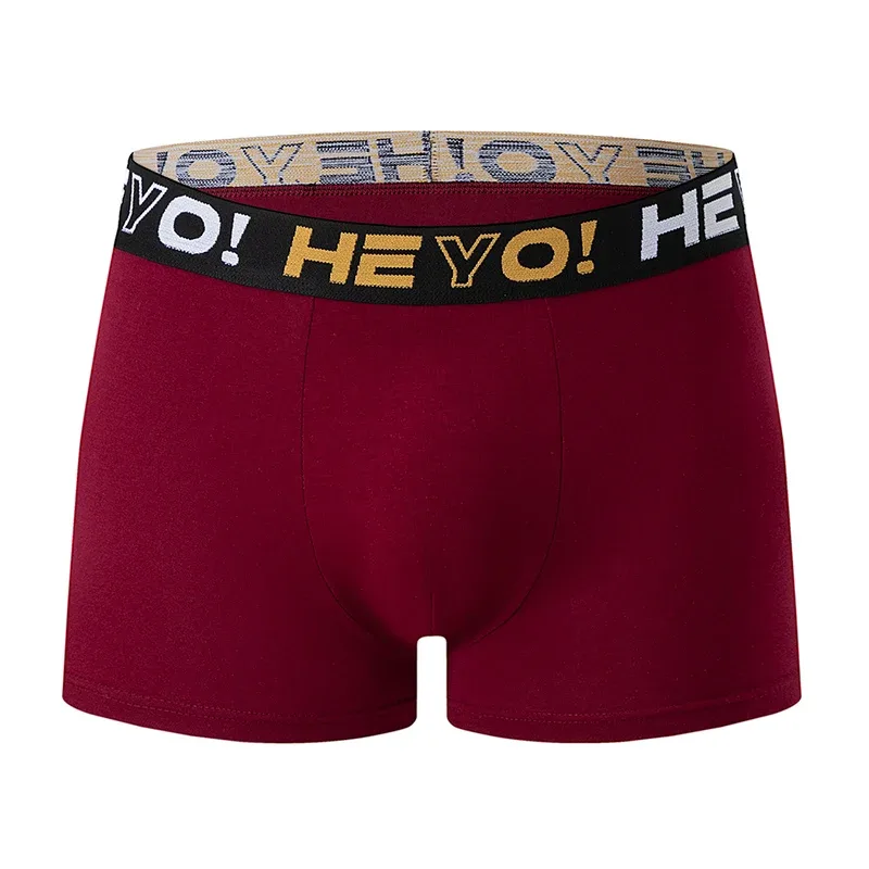 4 Piece Set Of Men's Cotton Comfortable Soft And Versatile Underwear Plus Size Casual Boxer Shorts Sports Cycling Base Shorts