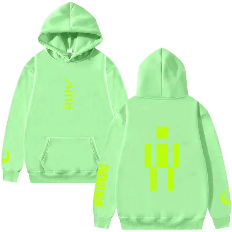 Marathon RUNNER Hoodie Marathon Game Trendy Graphic Clothing Women Men Long Sleeve High Street Sweatshirts Casual Loose Pullover — image 4