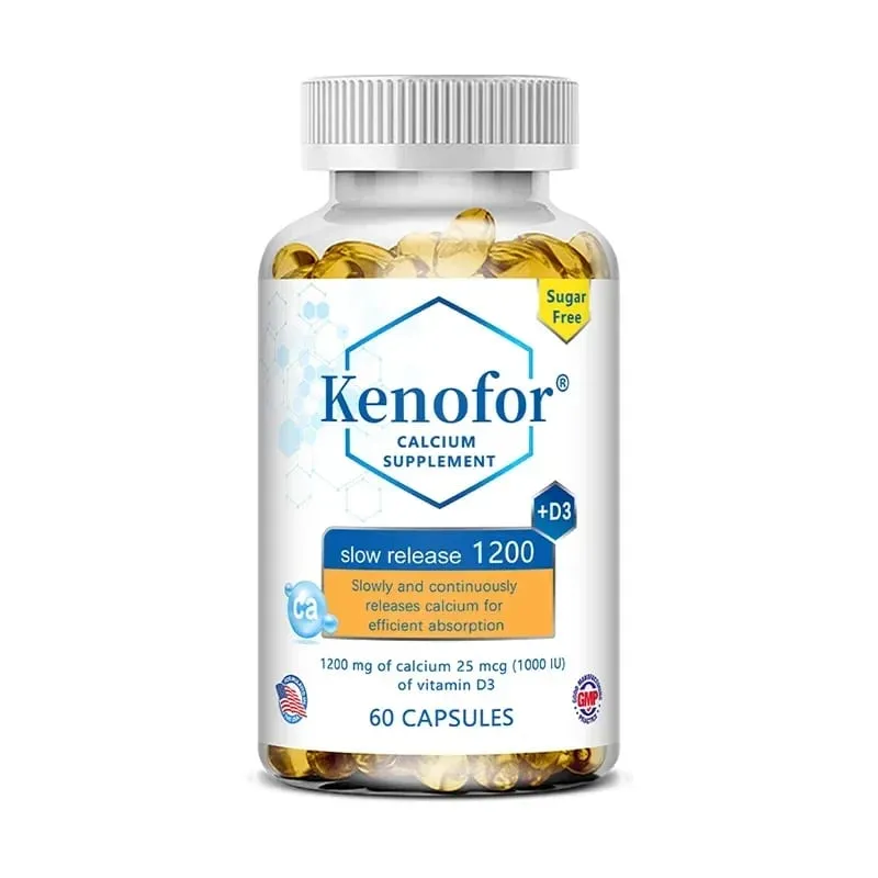 1200 Mg Sustained-release Calcium Supplement with Vitamin D3 To Support Muscle Bone and Digestive Health