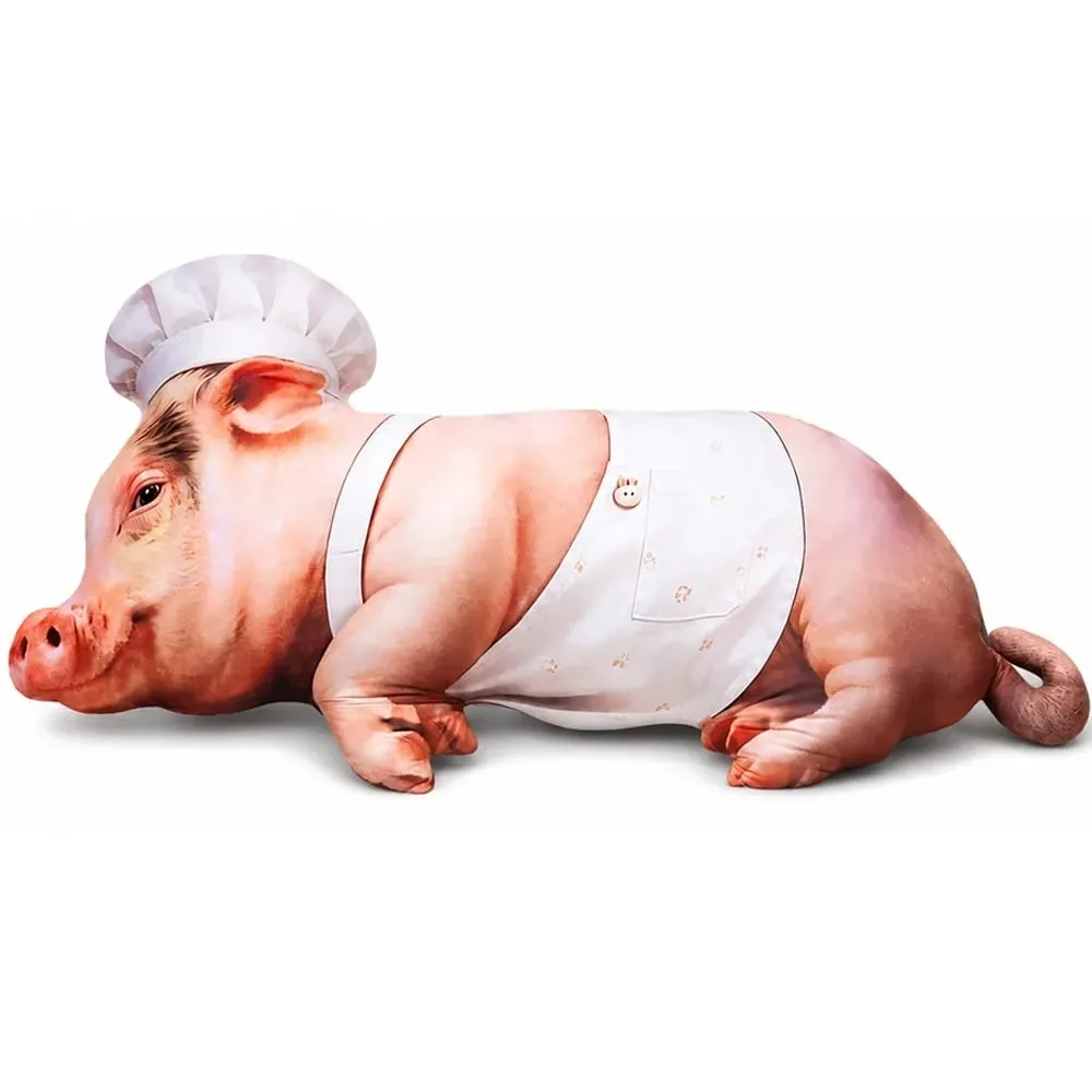 Plush Material Animal Body Pillow PP Cotton Filled Soft Texture Animal Cushion Doll Toys 40cm Size Cute Design
