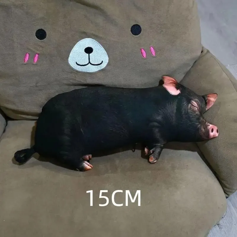 3D vycpaný polštář pro prasata Měkký omyvatelný látkový plyšový polštář pro pohovku do ložnice