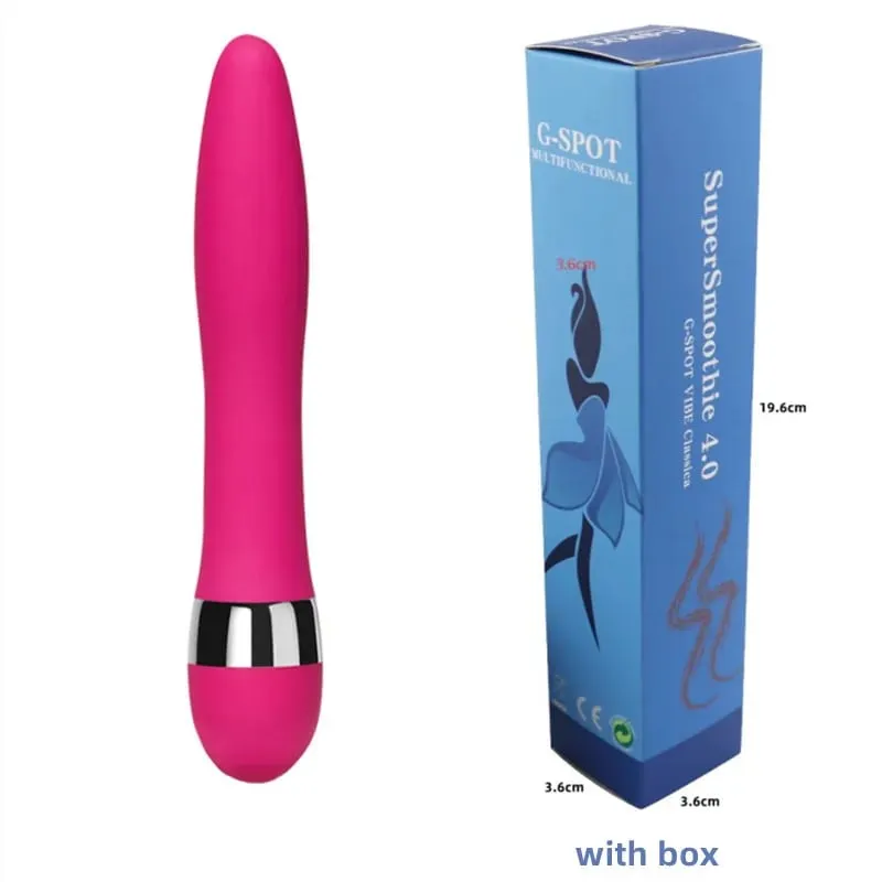 Multi Speed G Spot Vibrator Vagina Clitoris Stimulator Butt Plug Anal Adult Sex Toy for Women Men Couples Silicone Dildo