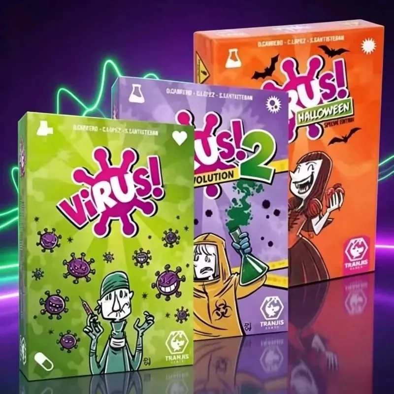 Interesting Virus Card Game & Virus Evolusion 2 The Contagiously Fun Party Board Game for Wedding Birthday Party Board Game